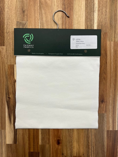 3 - End French Terry - 100% BCI Cotton (442 GSM) - Fairway Fabrics