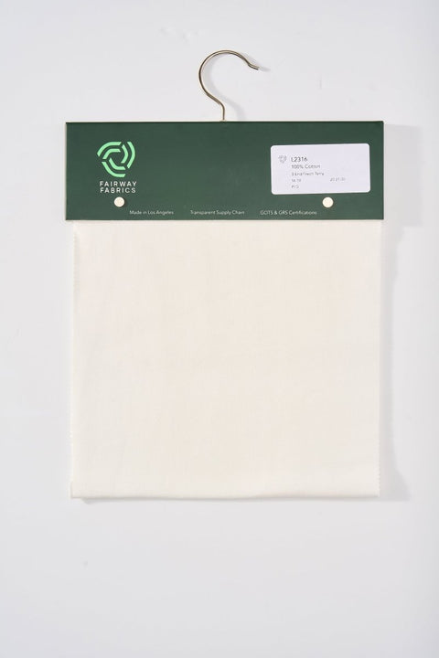 3 - End French Terry - 100% Cotton - Fairway Fabrics